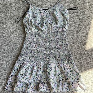 Lush Flower Mini Dress